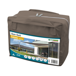 Windhager CANNES Triangle SunSail 4x4x4m - Taupe