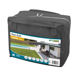 Windhager Sonnensegel SunSail CANNES Quadrat 5x5m - anthrazit