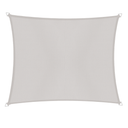 Windhager CANNES Rectangle SunSail 3x4m - Cream-Grey