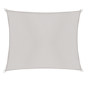 Windhager Auvent SunSail CANNES Rectangle 4x5m - Crème-Gris