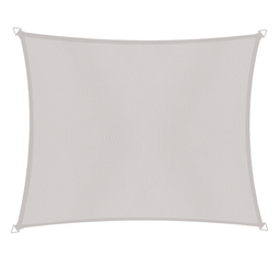 Windhager Auvent SunSail CANNES Rectangle 4x5m - Crème-Gris