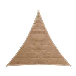 Windhager Auvent CAPRI Triangle 5x5x5m - Roseau