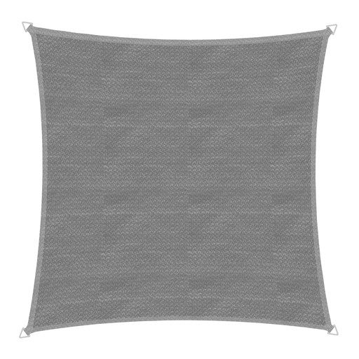 Windhager CAPRI Square SunSail 4x4m - Grey