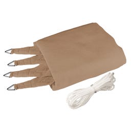 Windhager Sonnensegel CAPRI Quadrat 5x5m - schilf