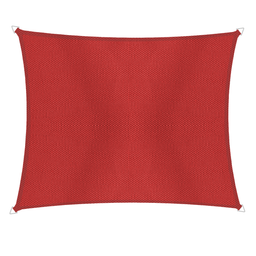 Tenda da Sole Rettangolare - SunSail CANNES, 4 x 5 m - rosso