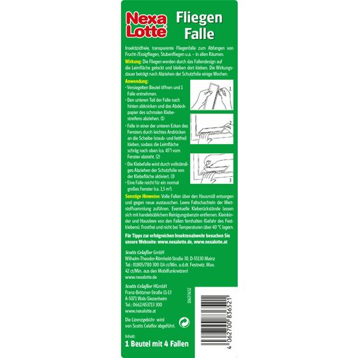 NexaLotte Fruit Fly Trap - 4 items