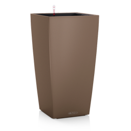 Lechuza CUBICO Color 40 Planter - Nutmeg
