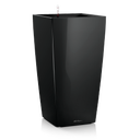 Lechuza CUBICO Premium 22 Planter - High gloss black