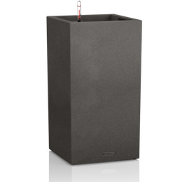 Lechuza Jardinière CANTO Stone high 30 - Noir graphite