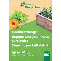 Andermatt Biogarten Hnojivo pre vyvýšené záhony - 0,70 kg