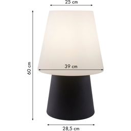 Lámpara de Interior y Exterior / All Seasons - No. 1 / Altura 160 cm - Antracita