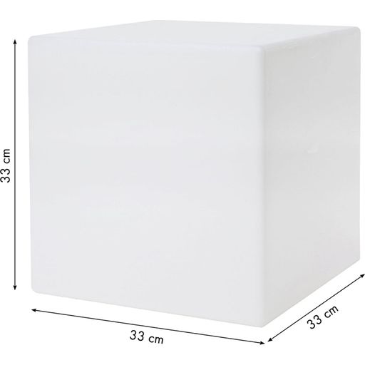 Indoor & Outdoor Light / All Seasons - Shining Cube - Height 33 cm