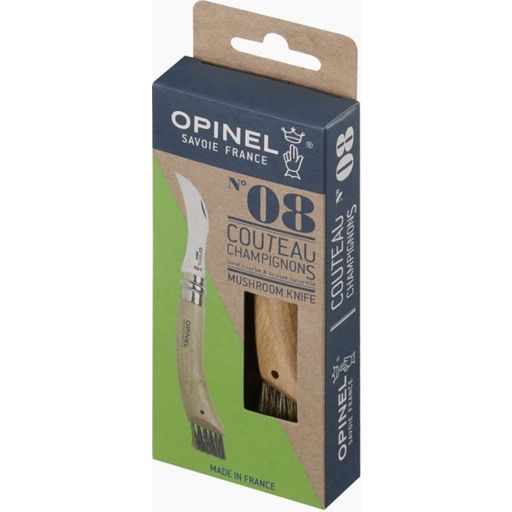 Opinel Folding Mushroom Knife N°08, Beech Wood - 1 item