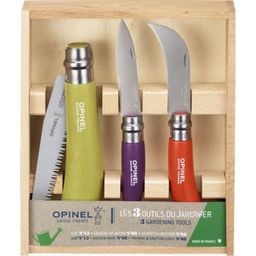 Opinel Garden Knife Set - 3 Pieces, Foldable - 1 Set