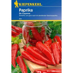 Kiepenkerl Pepper "Cayenna"Hot Peppers "Cayenna"