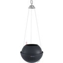 Lechuza BOLA Color 32 Hanging Planter - Slate Grey