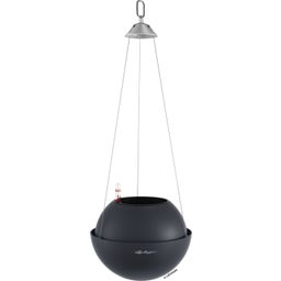 Lechuza BOLA Color 32 Hanging Planter - Slate Grey