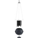 Lechuza BOLA Color 32 Hanging Planter - Slate Grey
