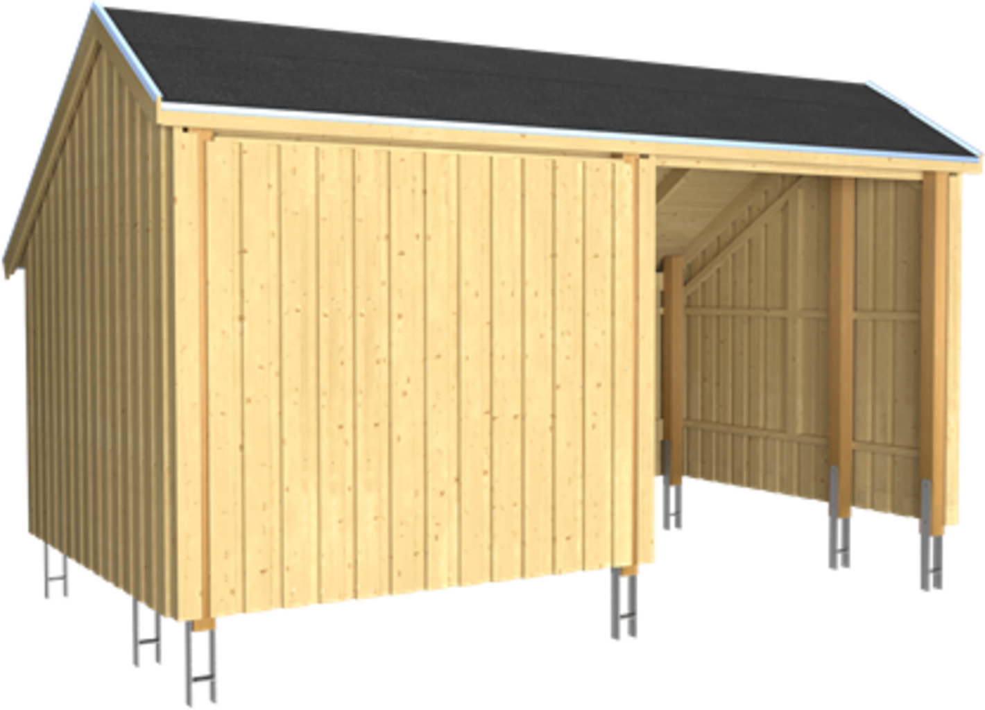 Multi Shelter With 2 Modules And Accessories - 1 Set