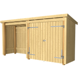 Nordic Multi Garden Shed 2 Modules With A Double Door 4.7m²