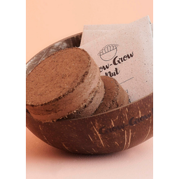 Grow-Grow Nut Set di Compresse in Fibra di Cocco