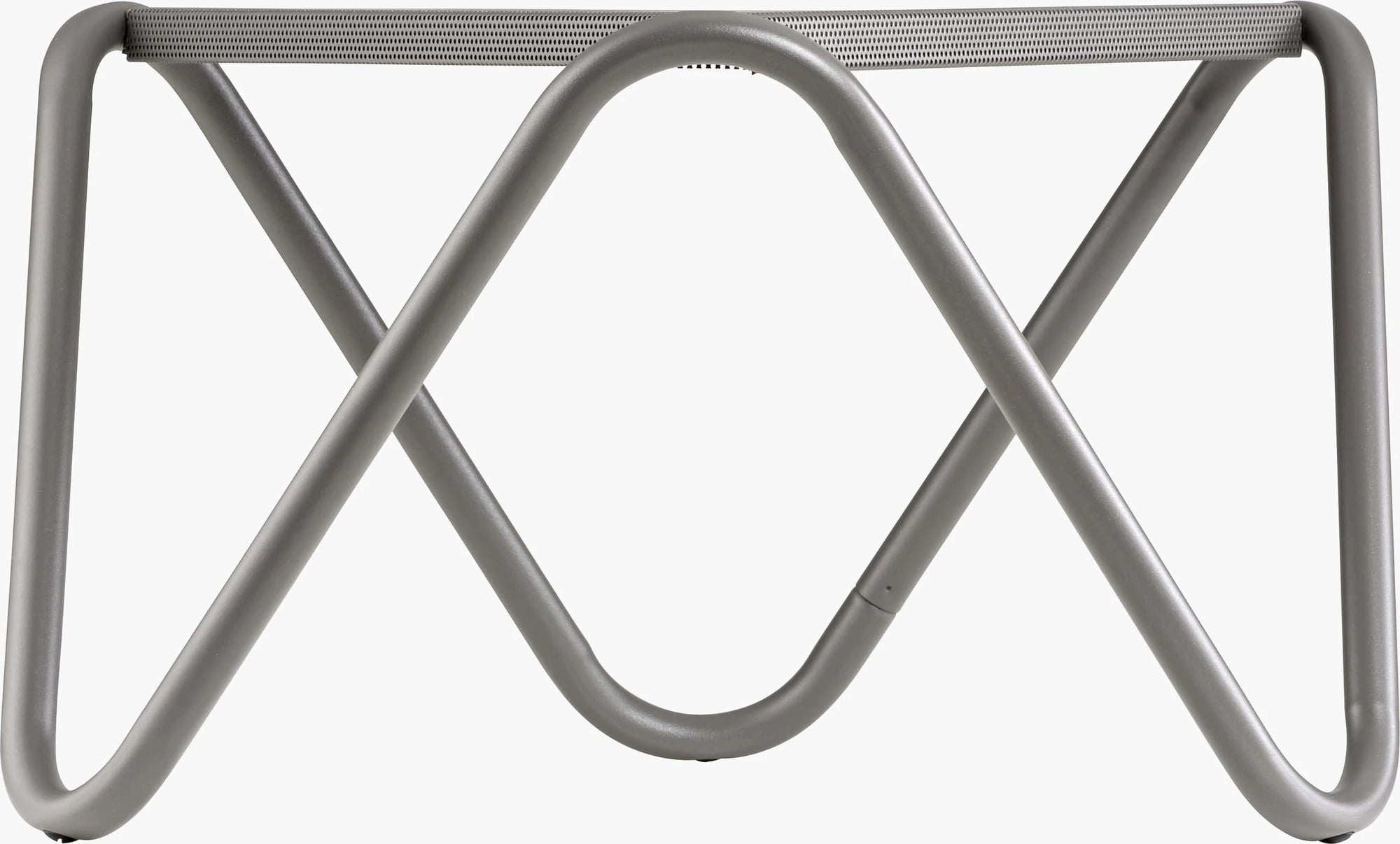 Lafuma VOGUE Side Table with Perforated Top - Titane