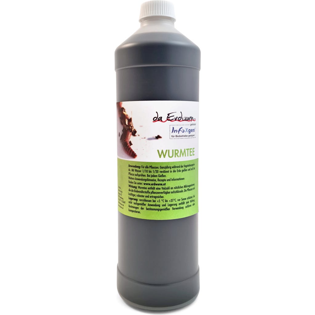 da Erdwurm Wurmtee, 1 Liter