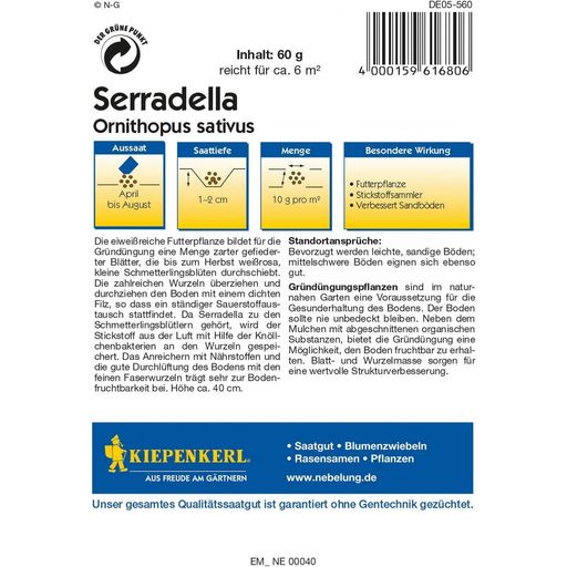 Kiepenkerl Serradella - 1 Paket