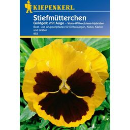 Kiepenkerl Pansies "Golden Yellow with an Eye"