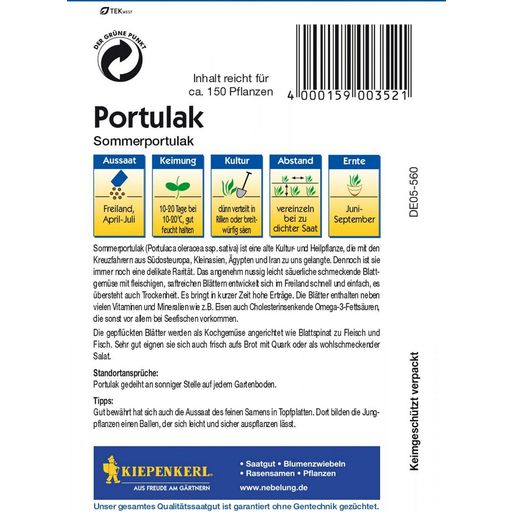 Kiepenkerl Gyllene Portulak - 1 Paket