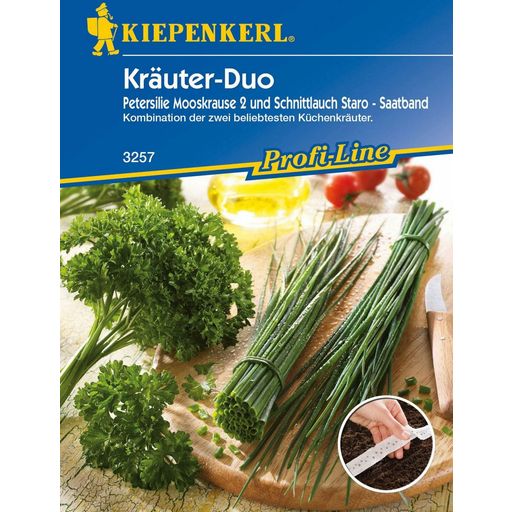 Kiepenkerl Kruiden-Duo Peterselie & Bieslook - 1 Verpakking