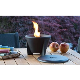 Schmelzfeuer® Noir Lave avec Verre Léger, Grand - 1 pcs