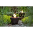 Schmelzfeuer® Noir Lave avec Verre Léger, Grand - 1 pcs