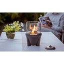 Schmelzfeuer® Noir Lave avec Verre Léger, Grand - 1 pcs