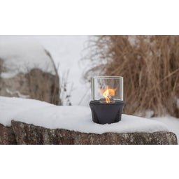 Schmelzfeuer® Noir Lave avec Verre Léger, Grand - 1 pcs
