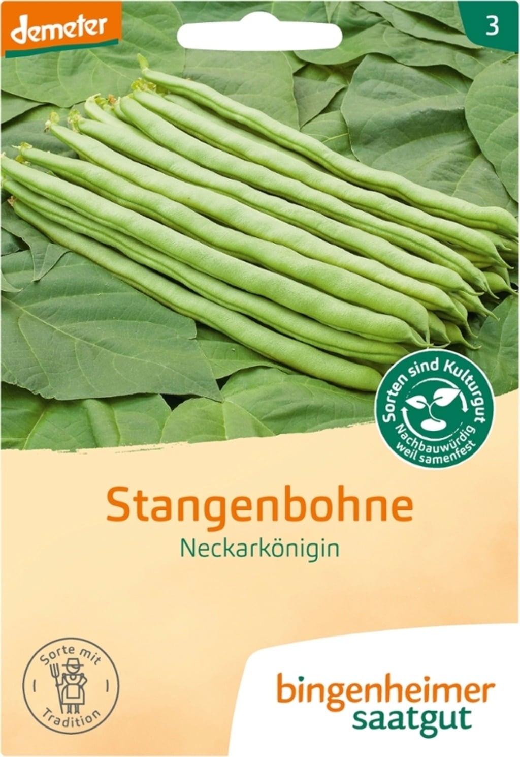Bingenheimer Saatgut Runner Bean, 