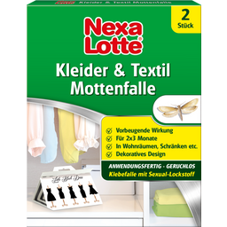 NexaLotte Kleding & Textiel Mottenval - 2 Stuks