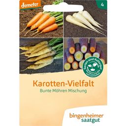 Bingenheimer Saatgut Möhren Mischung "Karotten-Vielfalt"