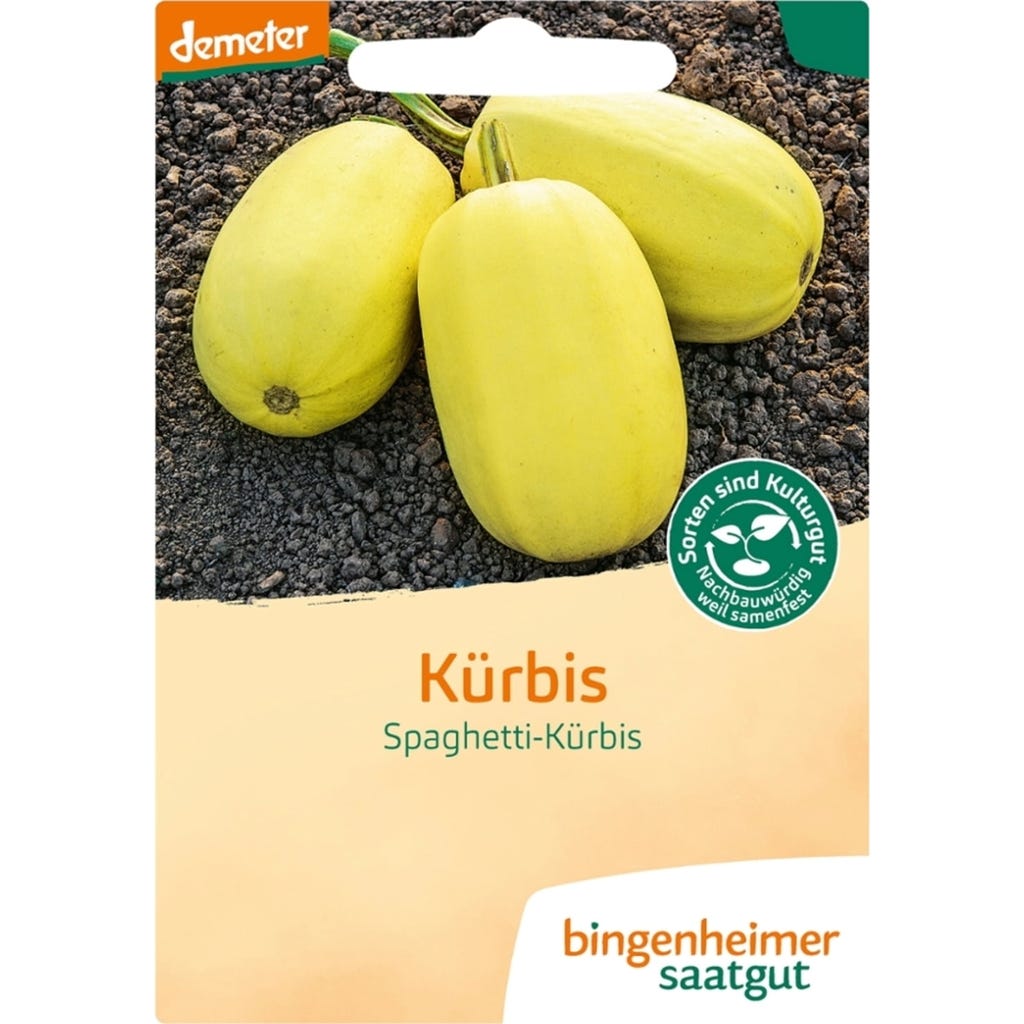 Bingenheimer Saatgut Spaghetti-Krbis, 1 Packung - Bloomling sterreich