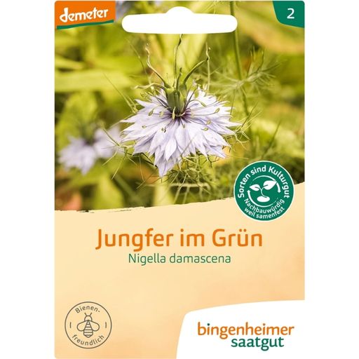 Bingenheimer Saatgut Jungfer im Grün - 1 Pkg