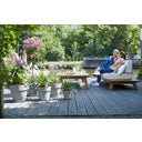 elho vibia Straight Round 47 cm - Hormigón vivo