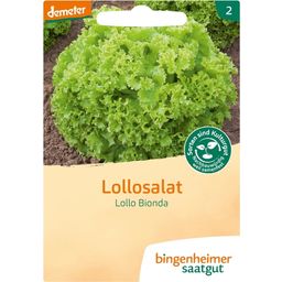 Bingenheimer Saatgut Salat "Lollo Bionda"