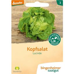 Bingenheimer Saatgut Kopf-Salat "Lucinde"