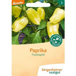 Bingenheimer Saatgut Paprika “Pusztagold” - 1 Verpakking