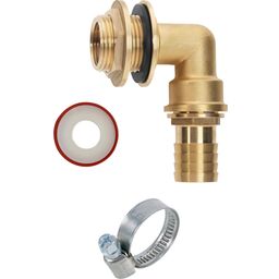 Water Butt Connection Set with a 90° Grommet