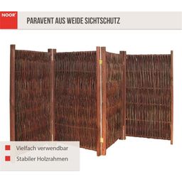 Noor Wicker Privacy Screen - H 150 x W 240 cm, 4 pcs