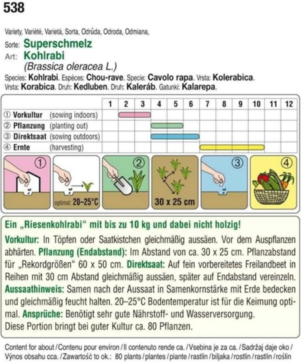 AUSTROSAAT Kohlrabi 