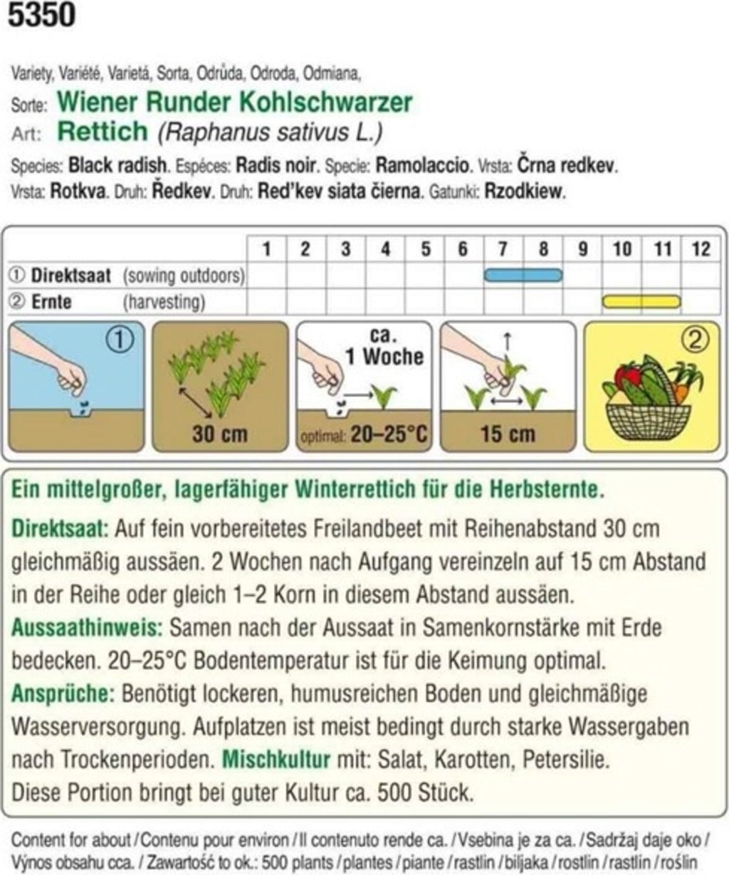 AUSTROSAAT Bio redkev 