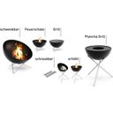 höfats BOWL 57 Fire Bowl with a Star Base - 1 item