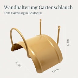 Livlig53 Schlauchhalter  - Gold